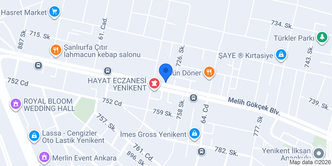 Bluegarden Peyzaj konumu