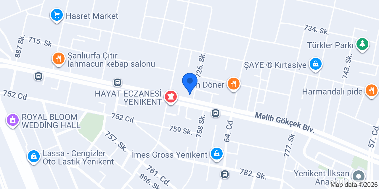 Seven Aspava Pide Ve Kebap Salonu konumu