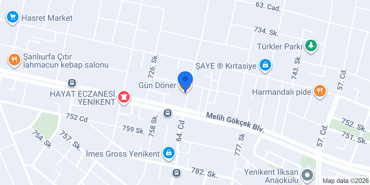 Gün Döner konumu