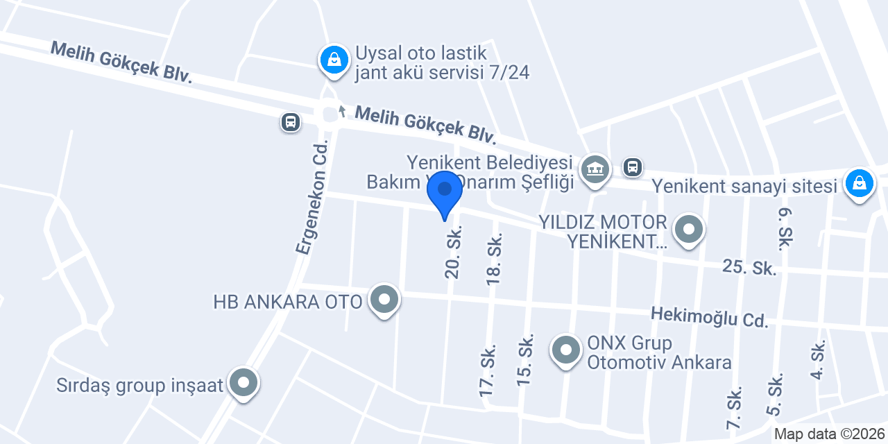 Derya Palet konumu
