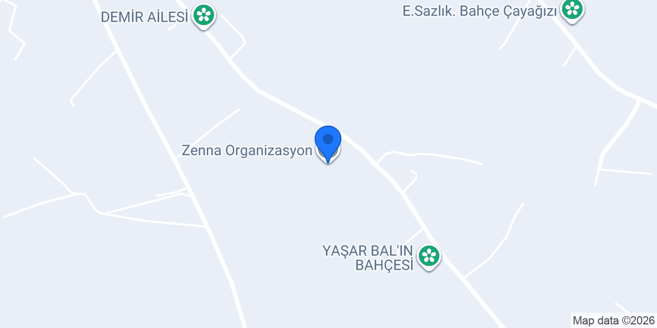 Zenna Organizasyon konumu