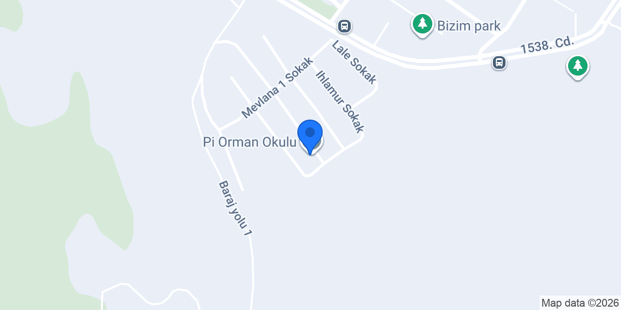 Pi Orman Okulu konumu