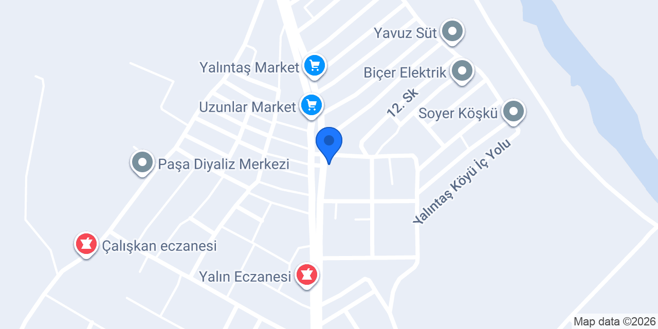 Tekin market konumu