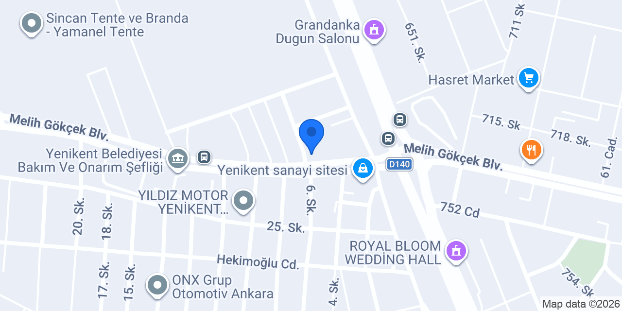 DEVARS OTOMOTİV konumu