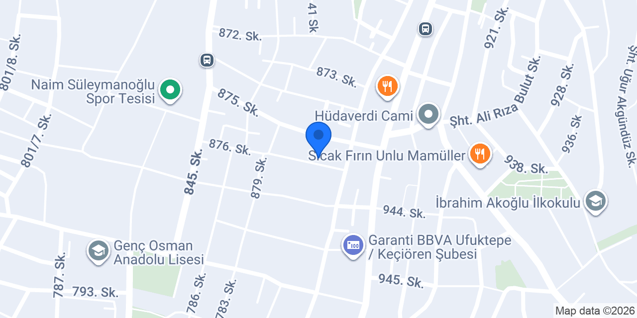 Çiftlik Evi Anaokulu konumu