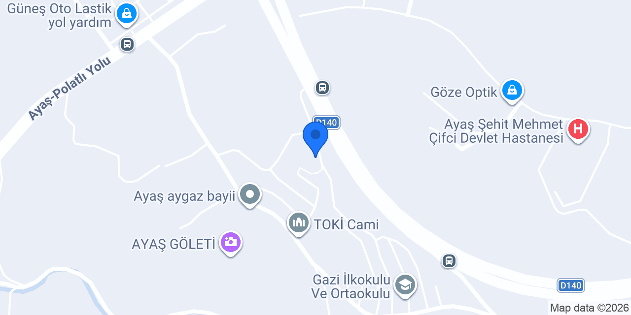 Mavi AYAŞ Ekmek Fırını konumu