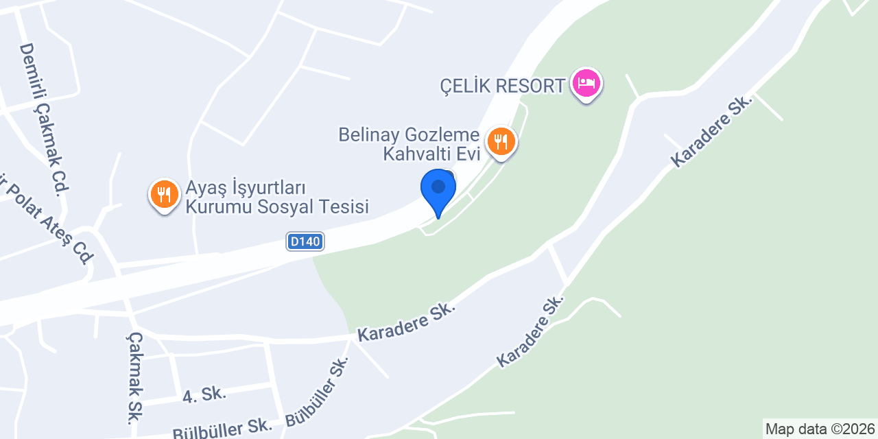 Güleçler Sofrası konumu