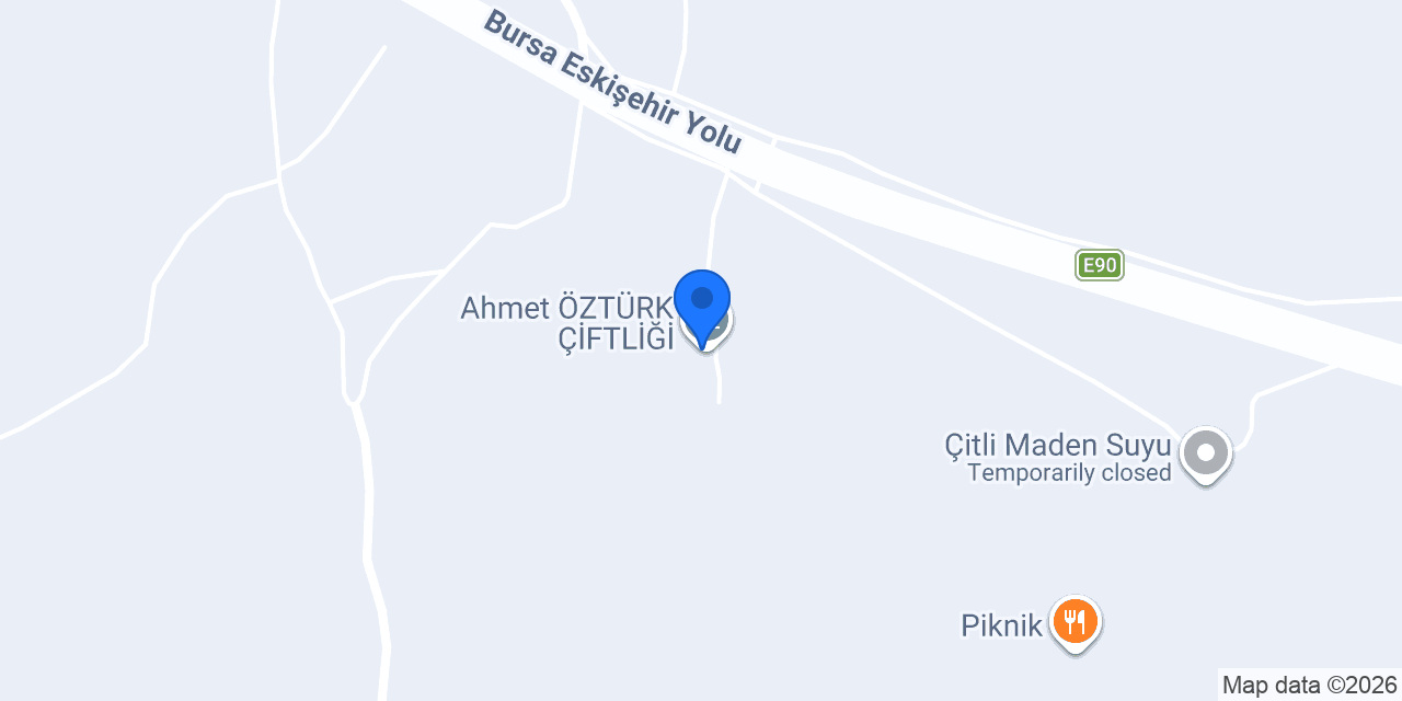Ahmet ÖZTÜRK ÇİFTLİĞİ konumu