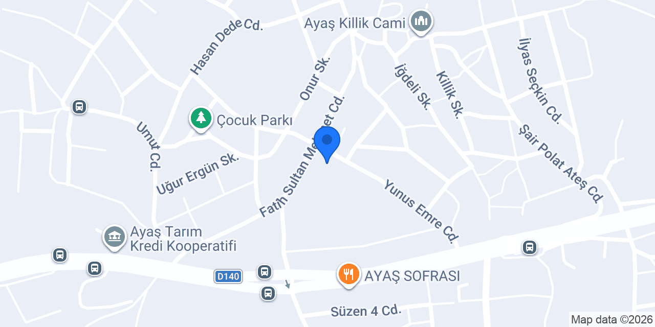 Bahri Hacıahmetoğlu İlkokulu konumu