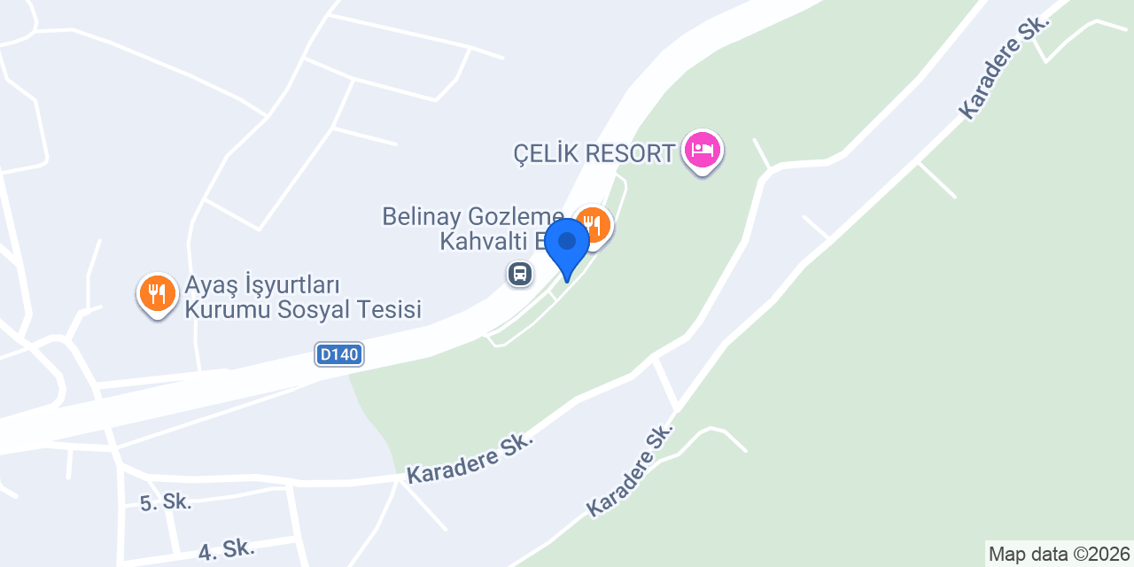 Mavi Boncuk cafe kahvaltı konumu