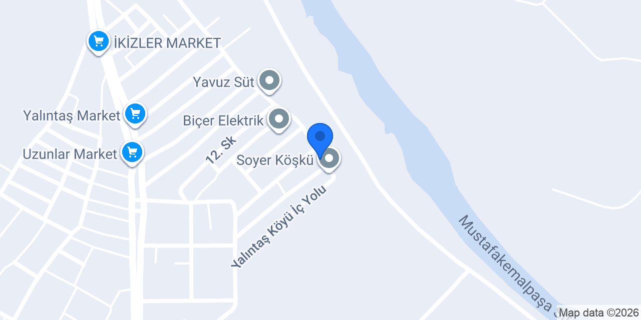 Öznur Özuçar Tatlıcılık konumu
