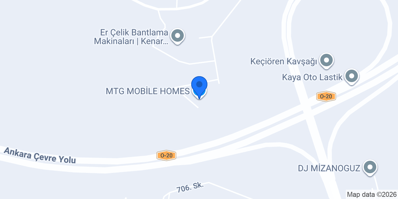 MTG MOBİLE HOMES konumu