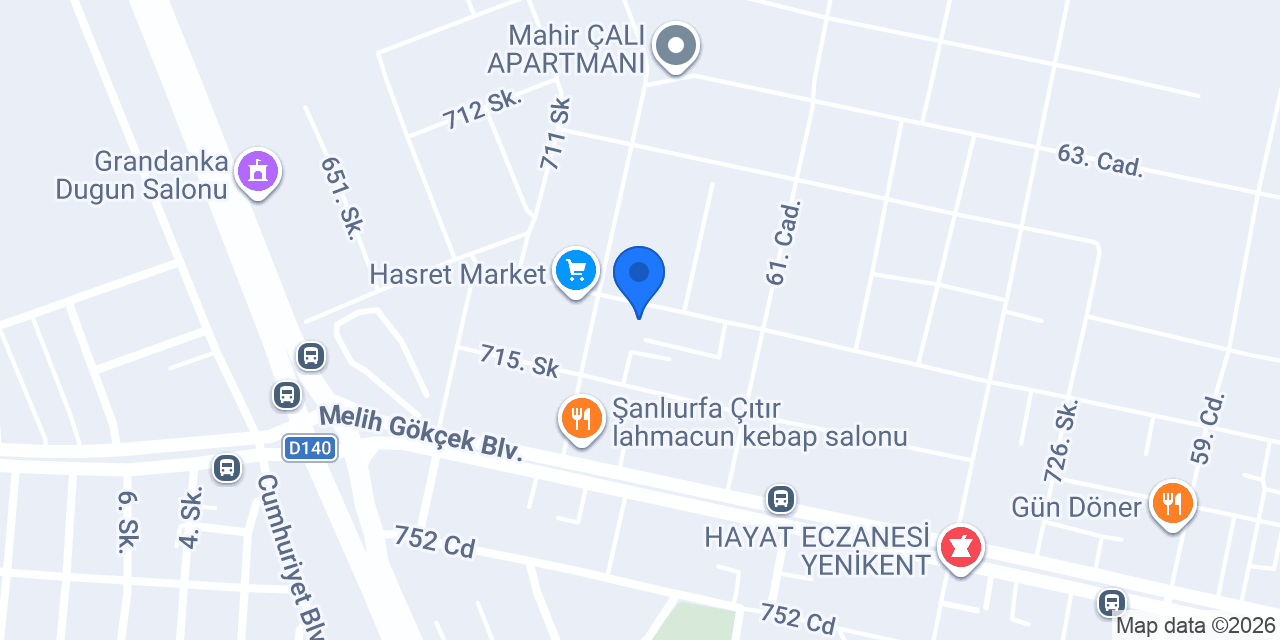 Birlik Cam Balkon konumu