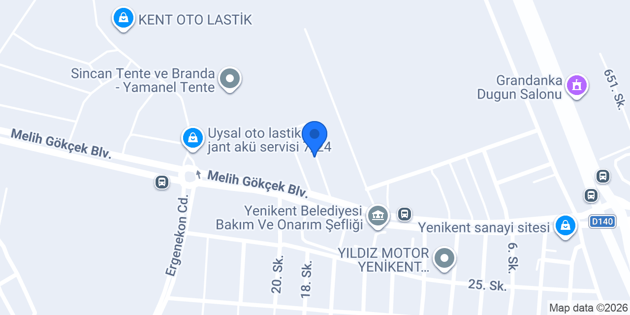 BARAN AUTO konumu