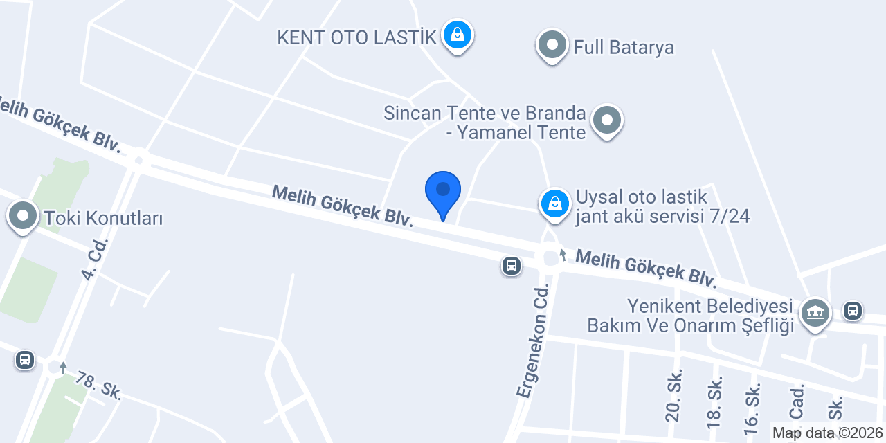 CLASS OTO GALERİ konumu