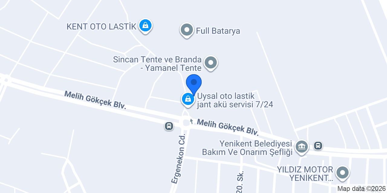 Altuntaş oto servis konumu