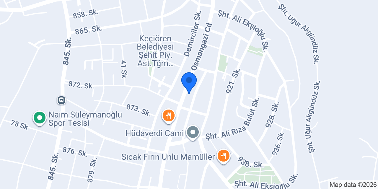 Belissima Bayan Kuaförü konumu