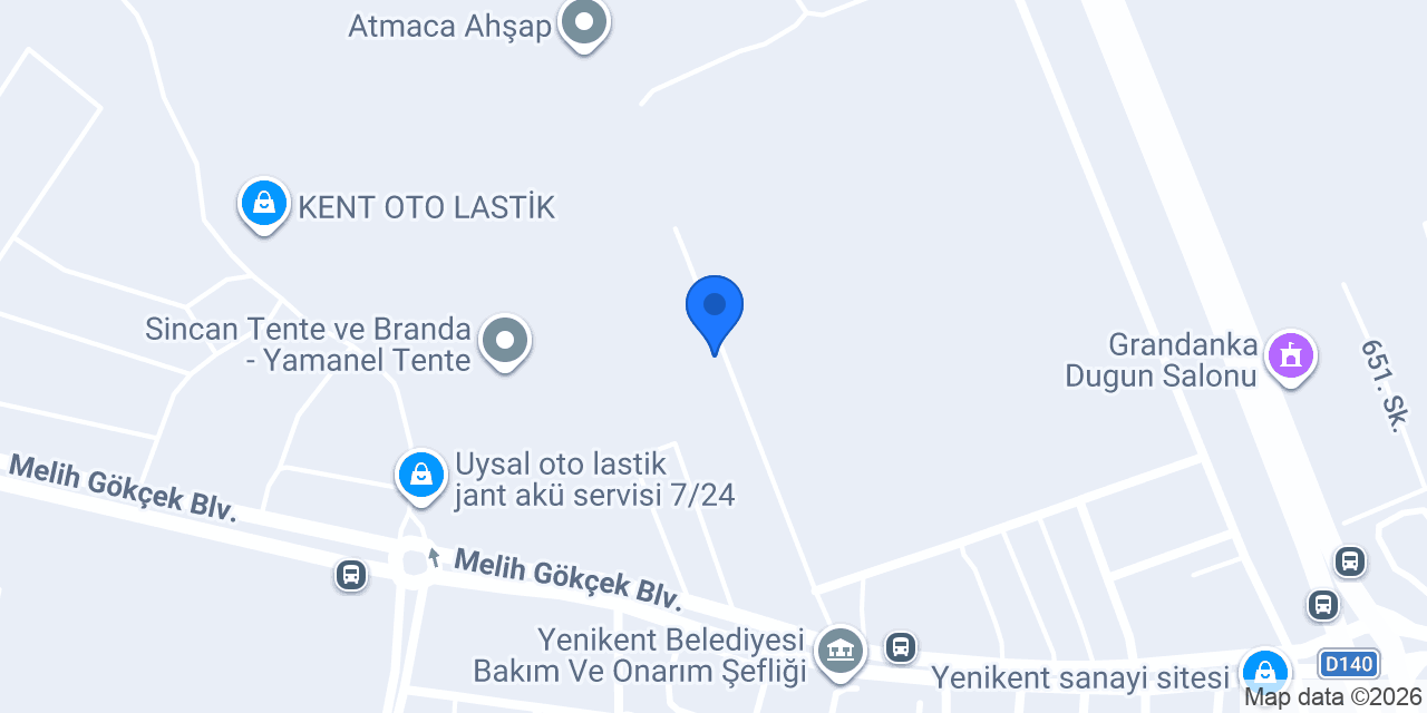 Aydoğan Oto Dizayn konumu