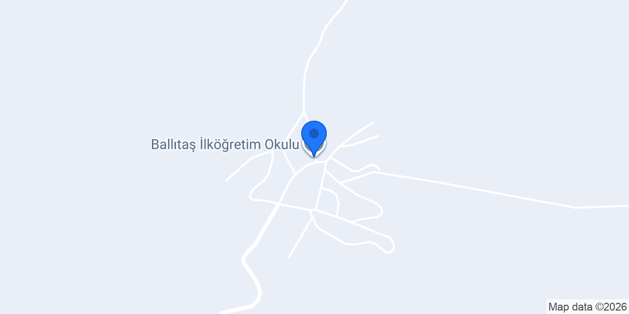 Ballıtaş İlköğretim Okulu konumu