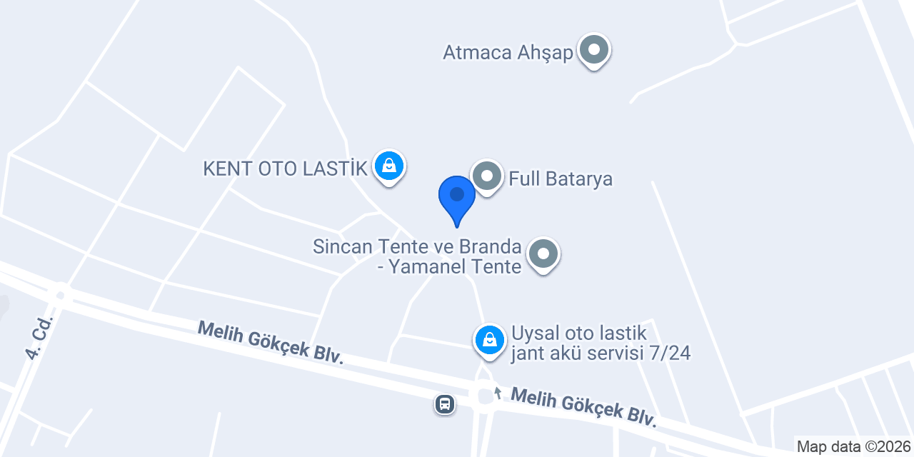 Özen Kompozit konumu