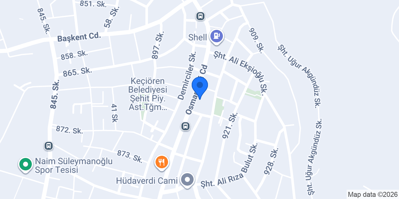 Kervan Tatlı Sarayı konumu