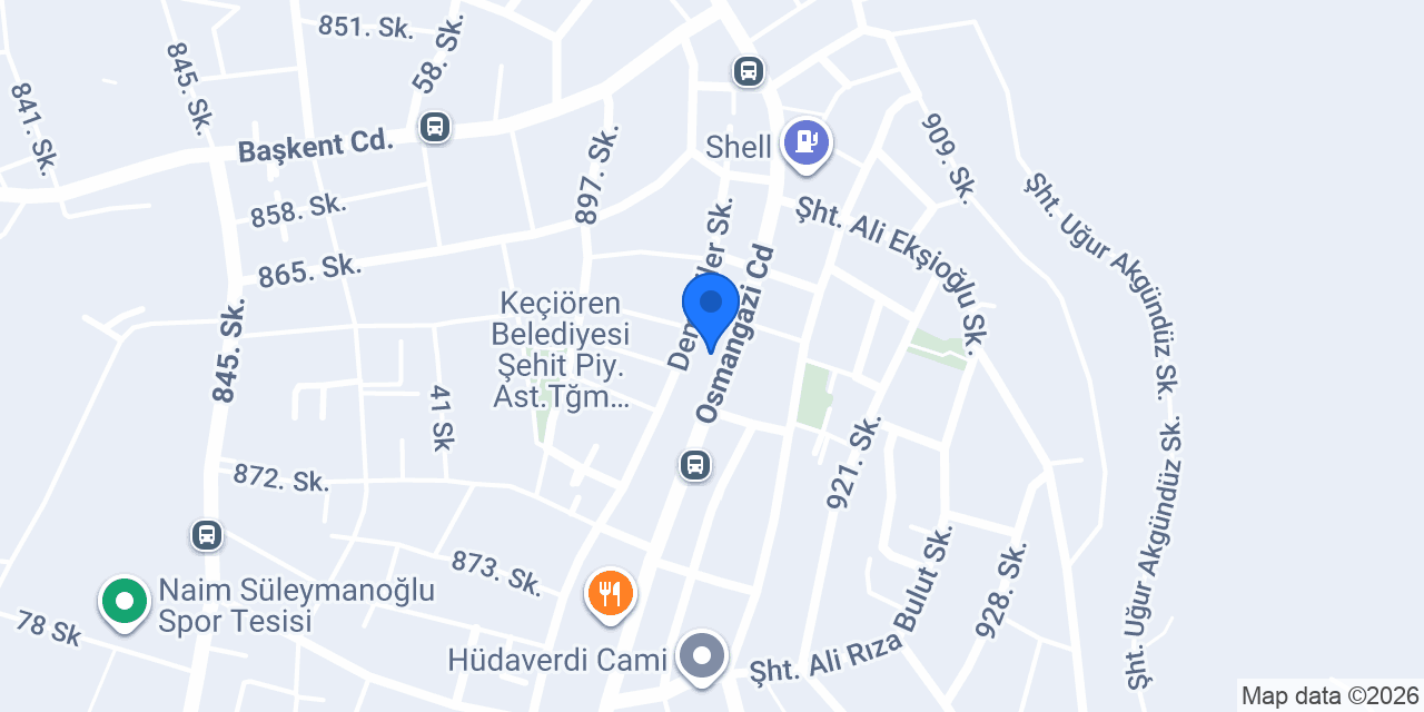 Gözde İletişim konumu