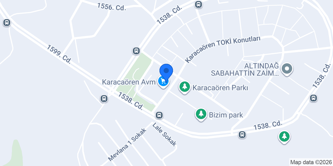Karacaören Eczanesi konumu