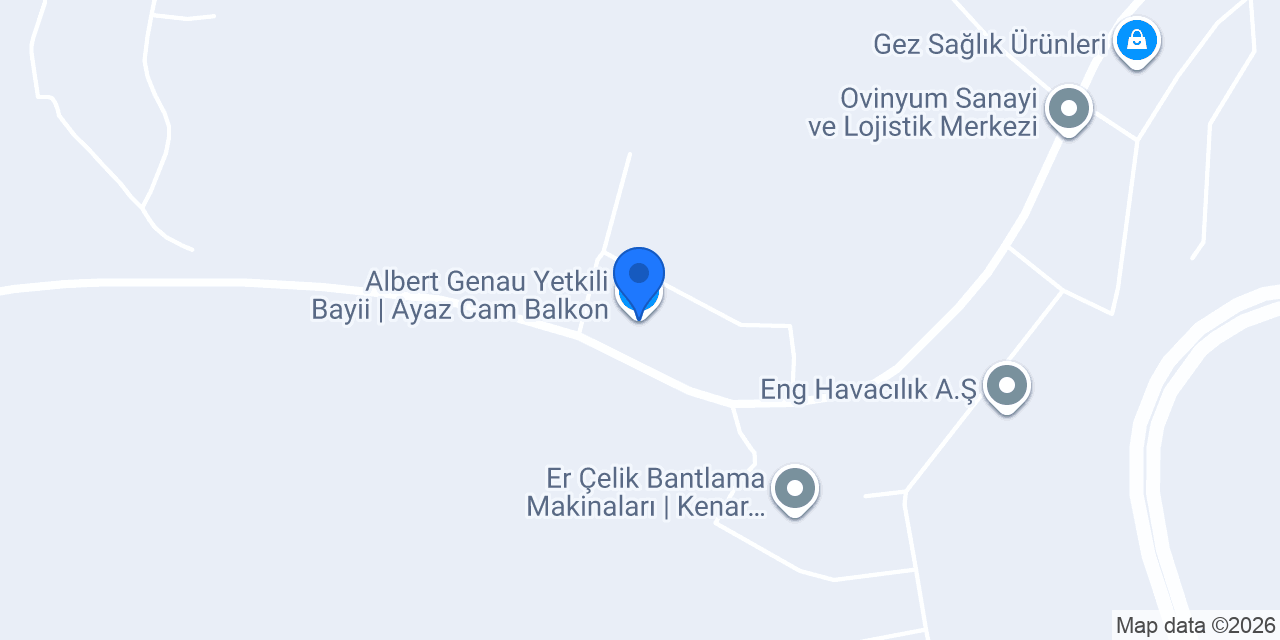 Albert Genau Yetkili Bayii | Ayaz Cam Balkon konumu