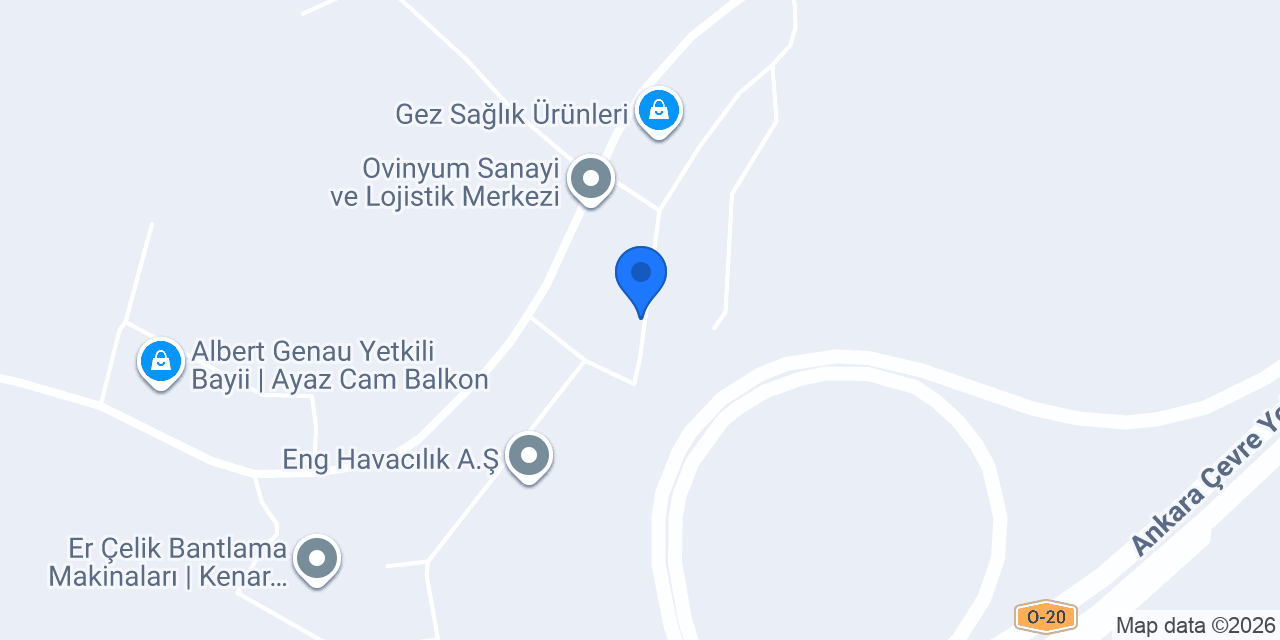 EYA KİMYA SANAYİ A.Ş. konumu