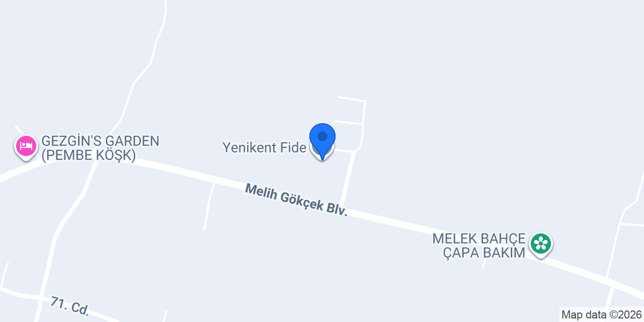 Yenikent Fide konumu
