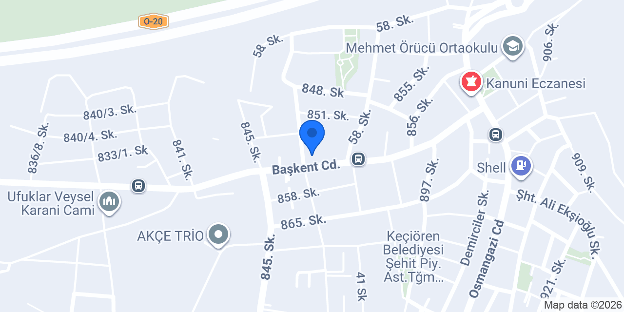 Sevser Butik konumu