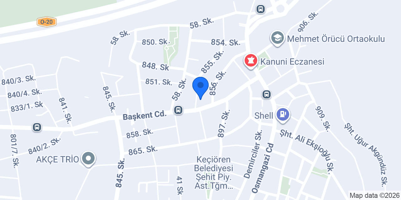 BE KLAS OFİS MOBİLYALARI konumu