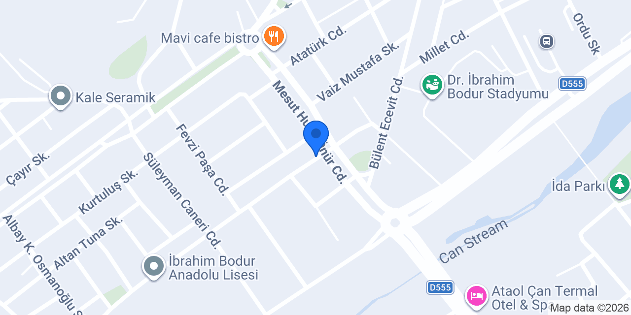 Pusula Özel öğretim kursu konumu