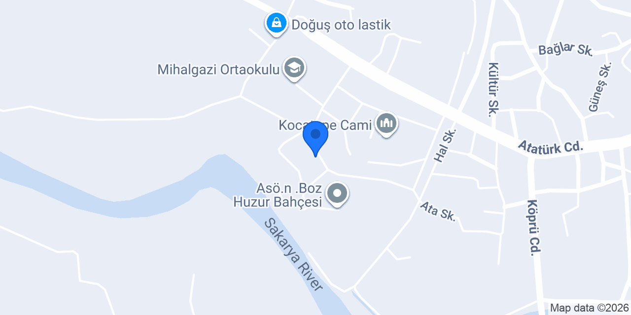Mihalgazi Müftülüğü konumu