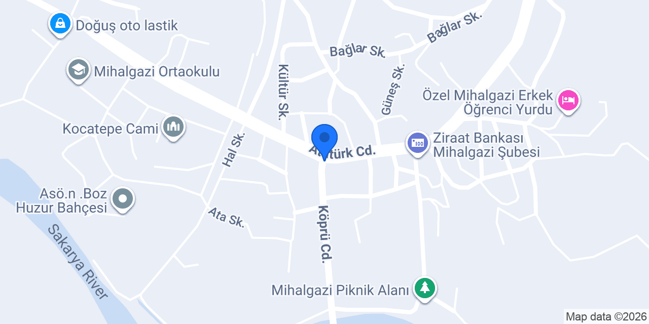 Özen Kasabı konumu