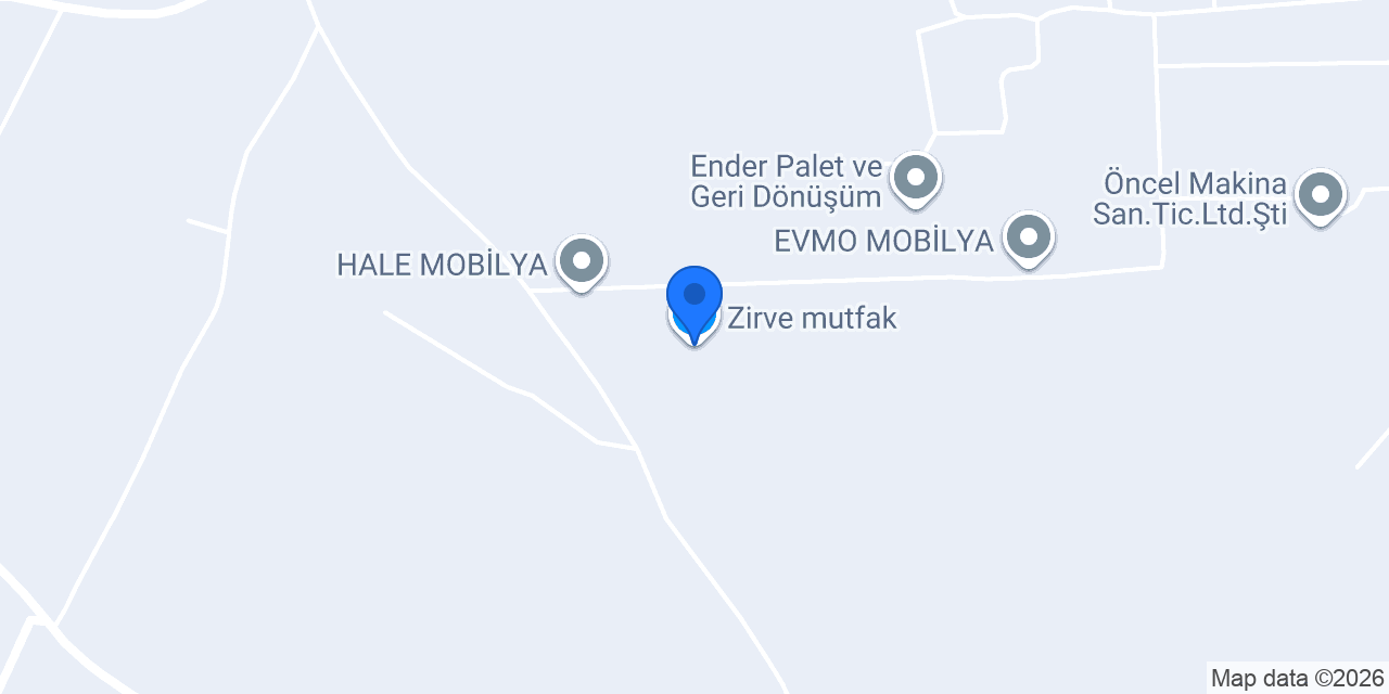 Zirve mutfak konumu