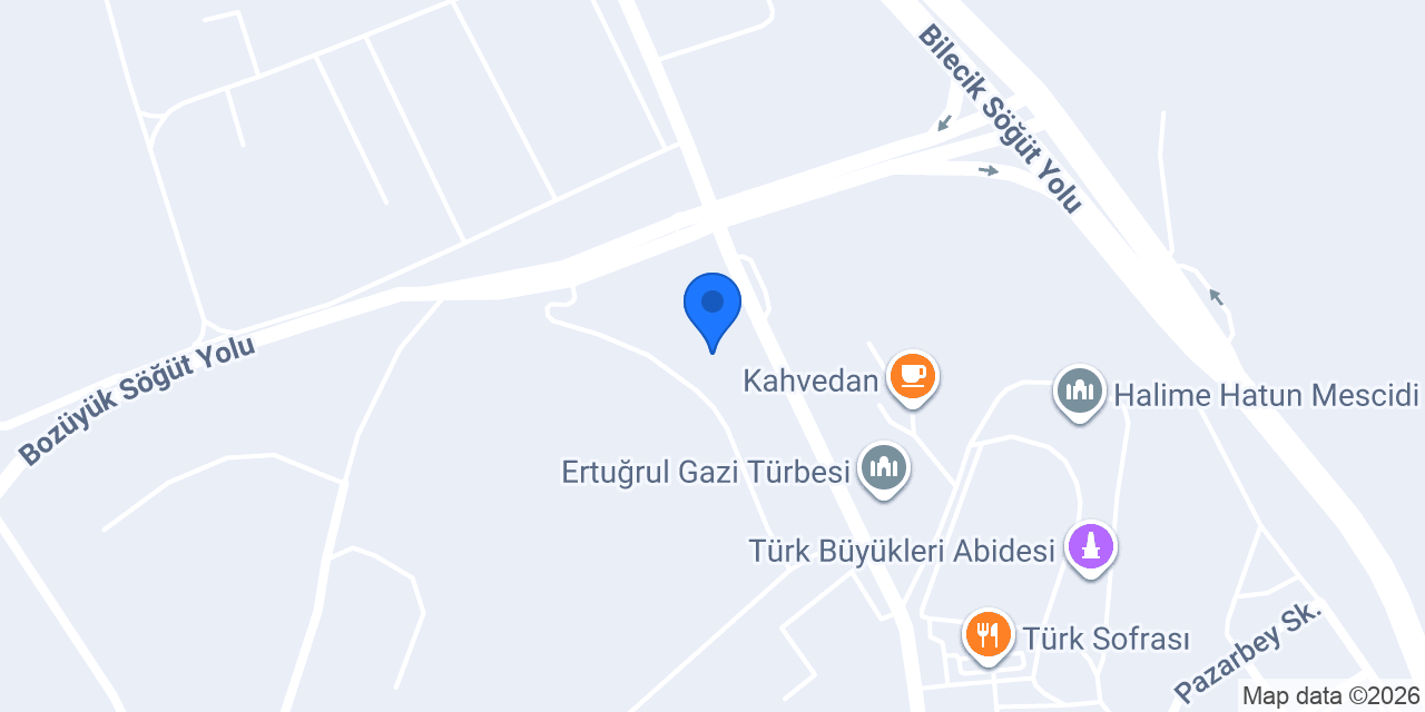 Söğütsen Seramik konumu