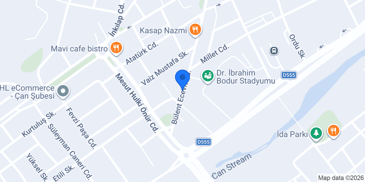 Dr. Ebru Nizamoğulları konumu