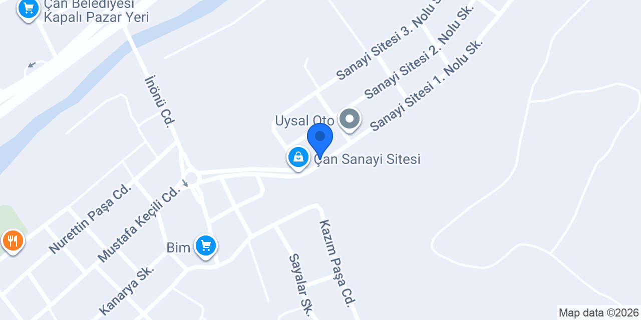Şahin Sınai Gaz konumu