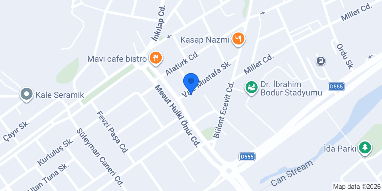 EVYAP Mobilya & Dekorasyon konumu
