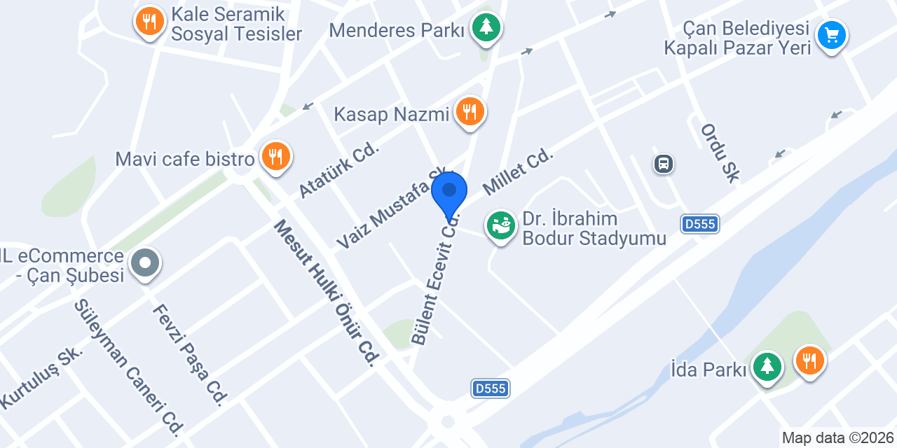 Karaca Giyim konumu