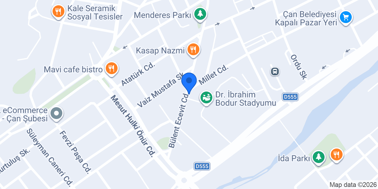 Damla Giyim konumu