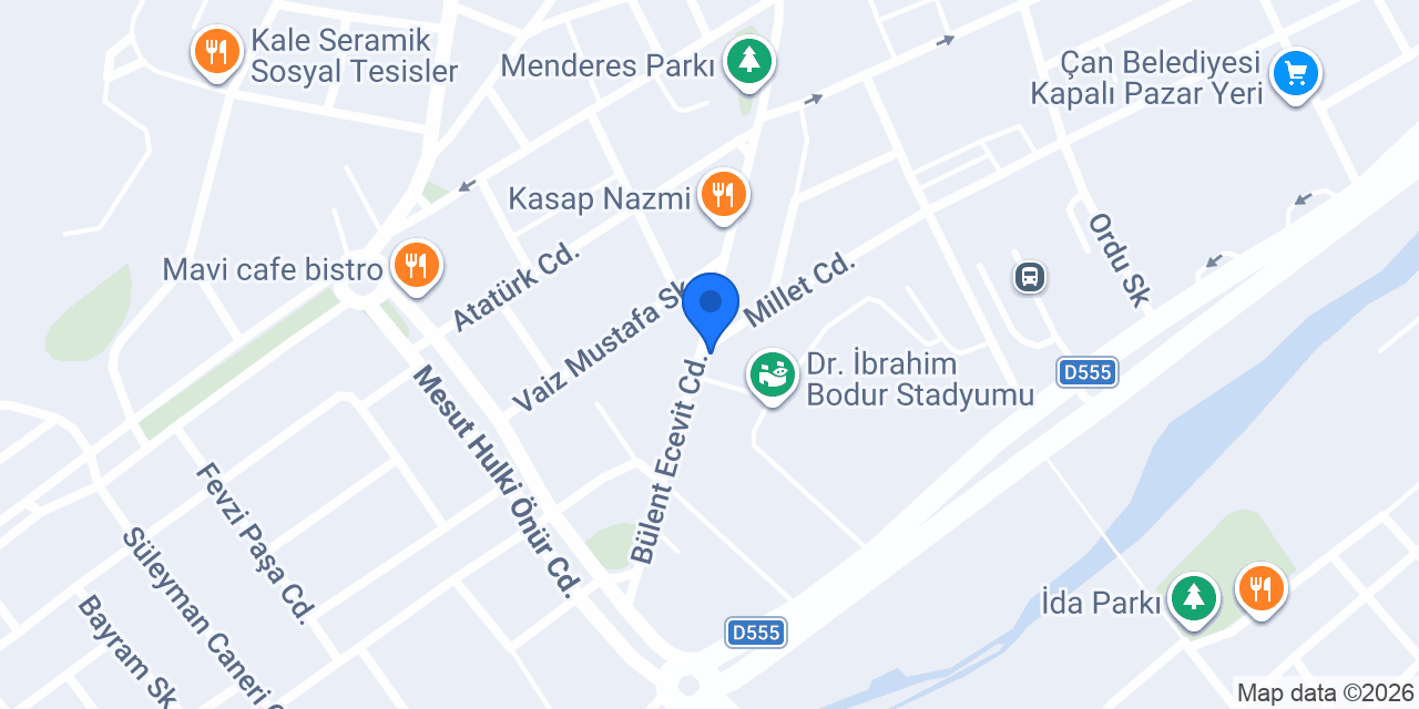 Çelik Hırdavat konumu