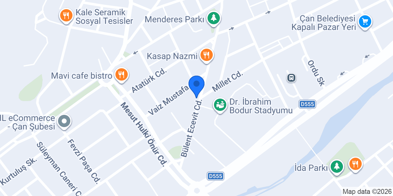 Hisar Piliç konumu