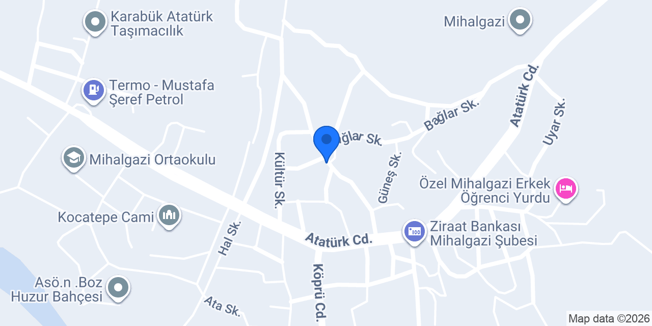 Jolly Tours konumu