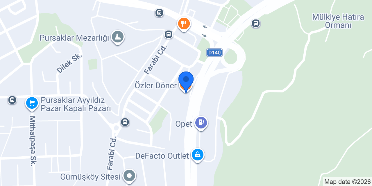 Özler Döner konumu