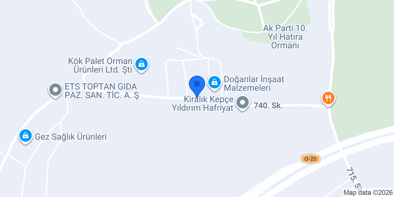 BARAN İNŞAAT MALZEMELERİ konumu