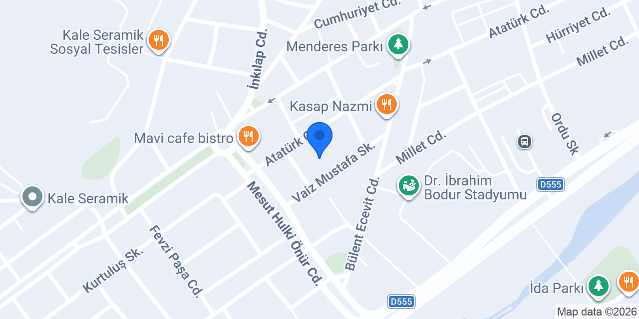 Çan Adliyesi konumu