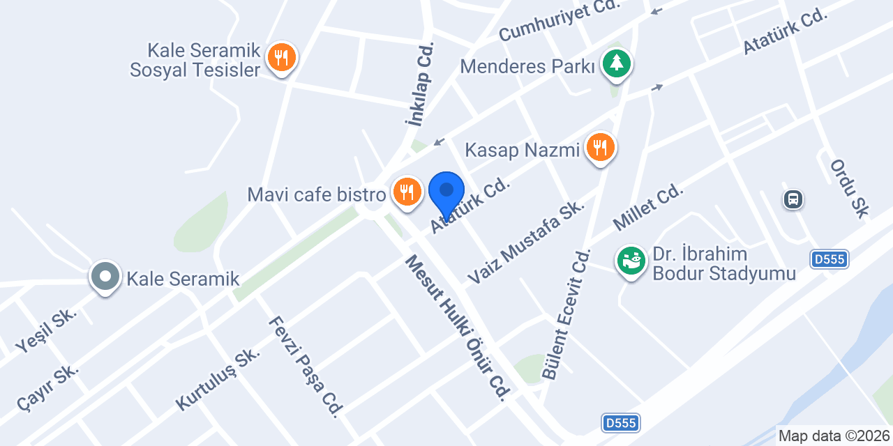 Gözde Korda Piliç konumu
