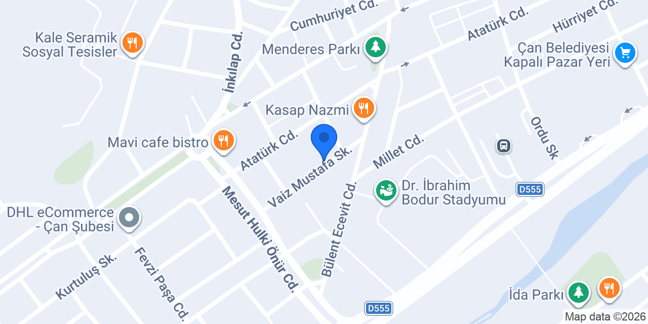 Yılmaz Teknik Servis konumu